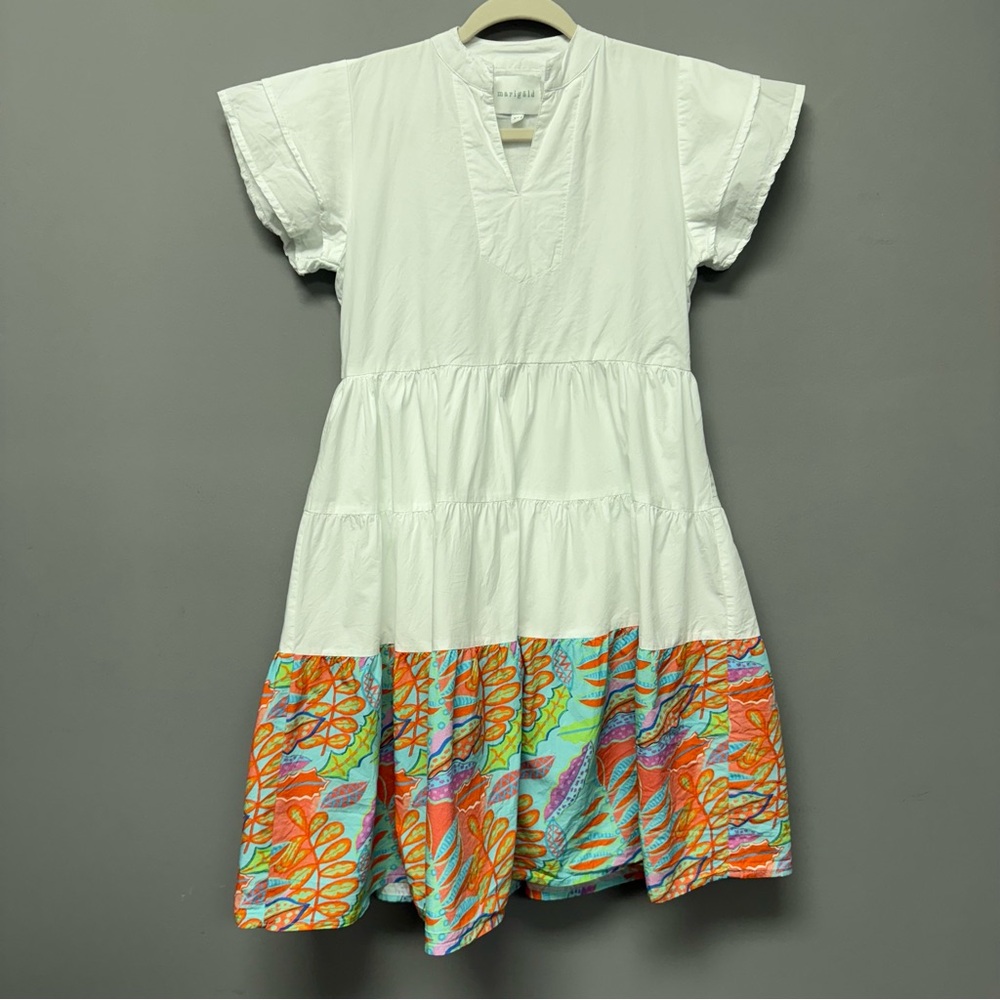 Victoria Dunn Marigold Patterned Dress